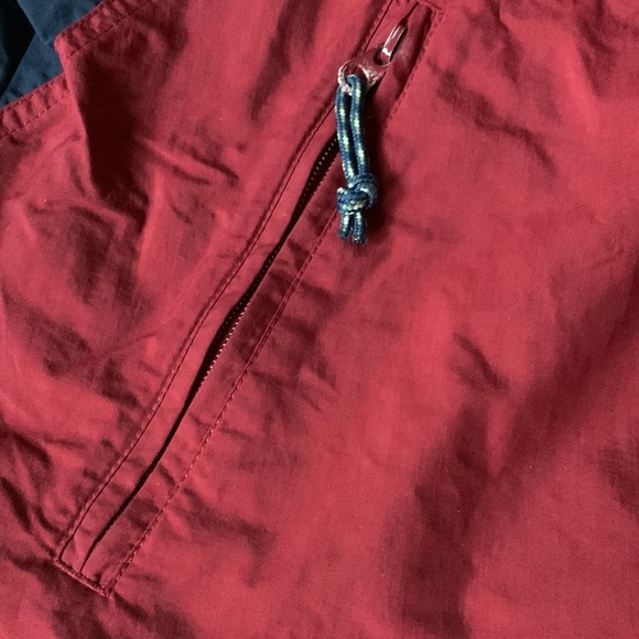 Mens 1980s MICROSOFT Computer Geek Vintage Columbia Brand Red WINDBREAKER Rare - Picture 7 of 16